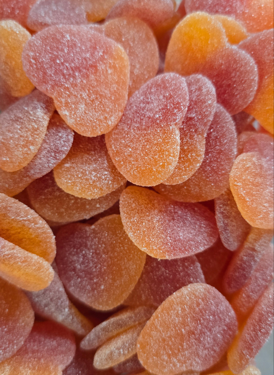 Coeur de pêche sucré halal 100g